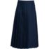Women's Solid Pleated Skirt Ankle Length, Front