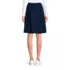 Women's Solid Pleated Skort Top of Knee, Back