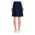 Women's Solid Pleated Skort Top of Knee, Back