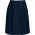 Women's Solid Pleated Skort Top of Knee, Front