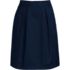 Women's Solid Pleated Skort Top of Knee, Front
