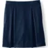 Girls Solid Pleated Skort Top of Knee, Front