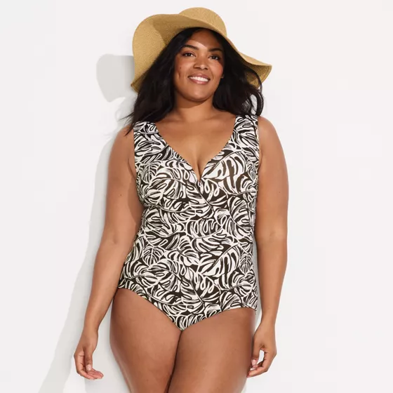 Women's Sculpting Suit Sweetheart V-Wire One Piece Swimsuit - primary