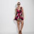 Women's Plus Size SlenderSuit U-Wire Swim Dress Swimsuit, alternative image