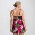 Women's Plus Size SlenderSuit U-Wire Swim Dress Swimsuit, Back