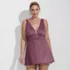 Women's Plus Size SlenderSuit Shine U-Wire Swim Dress Swimsuit, alternative image
