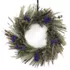 Teufel 18" Dried Blue Statice Wreath, alternative image