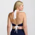 Women's Plus Size Seamed Halter Bikini Top, Back