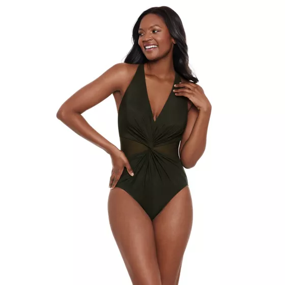 Miraclesuit Women's Illusionist Wrapture One Piece Swimsuit - primary