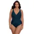 Miraclesuit Women's Plus Size Illusionist Crossover One Piece Swimsuit, alternative image