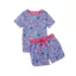 Girls Short Sleeve Tee and Shorts Pajama Set, alternative image