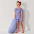 Girls Short Sleeve Tee and Shorts Pajama Set, alternative image