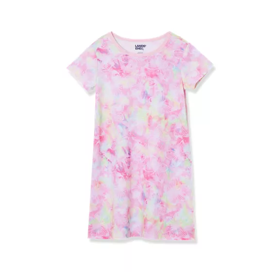 Girls Short Sleeve Nightgown - primary