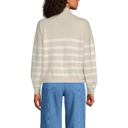  Lands' End Feinstrick-pullover Aus Softem Viskosemix, Damen, Größe:32-34 Regular, Sonstige, Polyester/nylon/viskose, By Lands' End 
