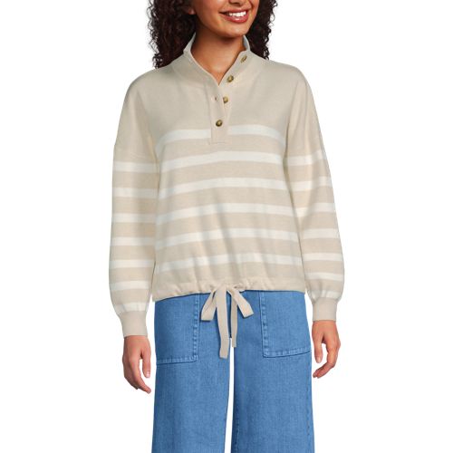  Lands' End Feinstrick-pullover Aus Softem Viskosemix, Damen, Größe:32-34 Regular, Sonstige, Polyester/nylon/viskose, By Lands' End 