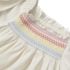 Girls Short Sleeve Smock Flutter Top, alternative image