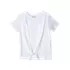 Girls Short Sleeve Knotted Tee, alternative image