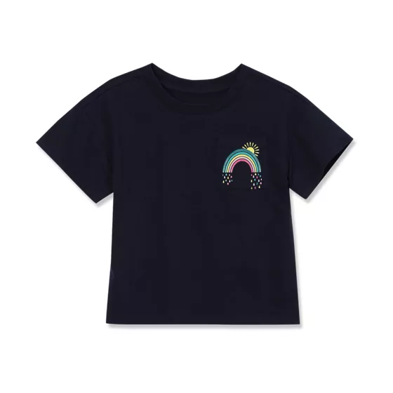 Girls Meet and Greet Pocket Tee - primary