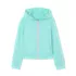 Girls Active Zip Up Track Jacket, alternative image