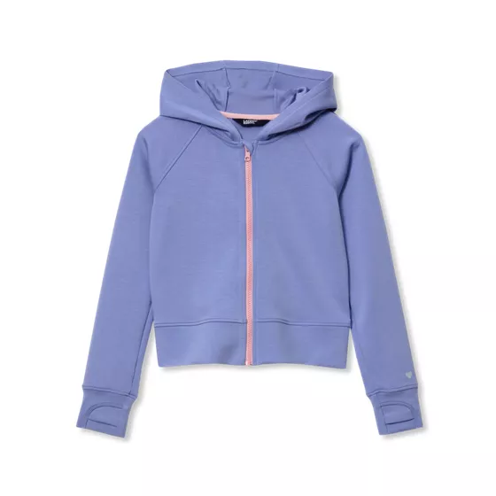 Girls Active Zip Up Track Jacket - primary