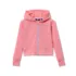 Girls Active Zip Up Track Jacket, alternative image