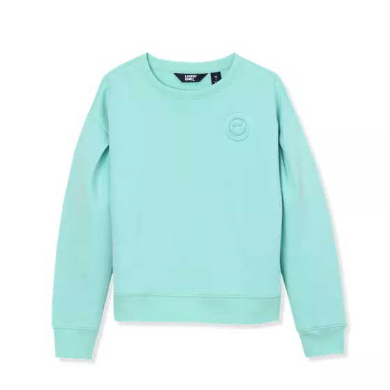 Girls Knit Crewneck Sweatshirt - primary