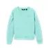 Girls Knit Crewneck Sweatshirt, alternative image