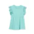 Girls Short Sleeve Peplum Top, alternative image