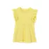 Girls Short Sleeve Peplum Top, alternative image