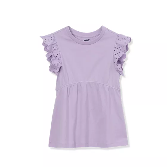 Girls Short Sleeve Peplum Top - primary
