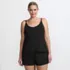 Women's Plus Size Tulip Romper Swimsuit, Front