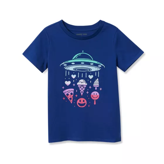 Girls Short Sleeve Graphic Tee - primary