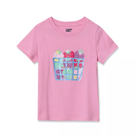 Girls Short Sleeve Graphic Tee - primary