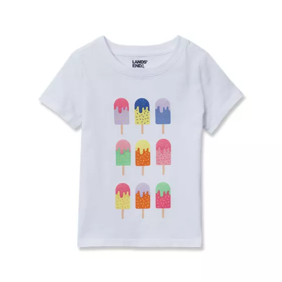 Girls Short Sleeve Graphic Tee - primary