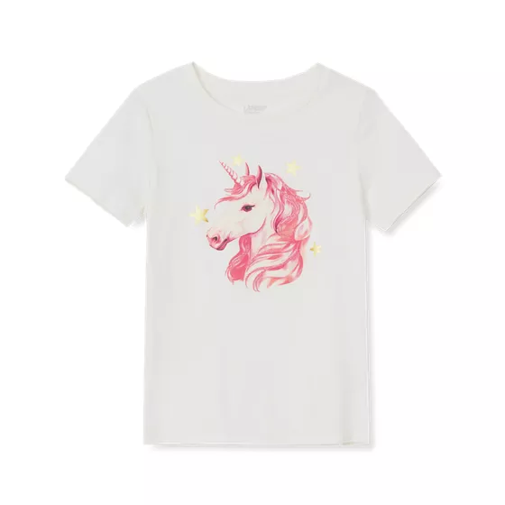 Girls Short Sleeve Graphic Tee - primary