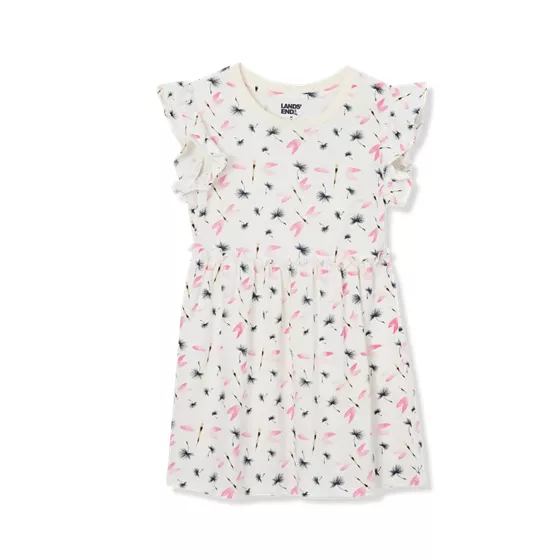 Girls Short Sleeve Gathered Waist Tunic Top - primary
