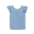 Girls Woven Eyelet Top, alternative image