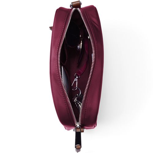  Lands' End Kleine Umhängetasche, Damen, Größe:null Regular, Rot, Nylon, By Lands' End 
