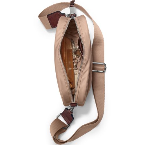  Lands' End Kleine Umhängetasche, Damen, Größe:null Regular, Braun, Nylon, By Lands' End 