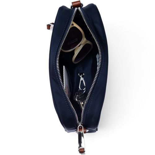  Lands' End Kleine Umhängetasche, Damen, Größe:null Regular, Blau, Nylon, By Lands' End 