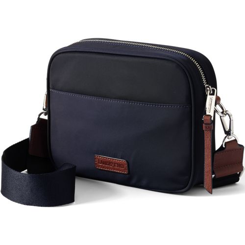 Crossbody Bag, Women, size: one size, regular, Blue, Nylon, by Lands' End
