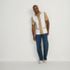 Men's Short Sleeve Supima Retro Camp Collar Button Through Shirt, alternative image