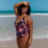 Andie x Lands' End Women's Tugless Elwood One Piece Swimsuit, alternative image