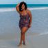 Andie x Lands' End Women's Tugless Fiji Swim Dress, alternative image