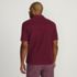 Men's Short Sleeve Textured Terry Camp Collar, Back
