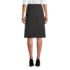 Women's Solid A-line Skirt Below The Knee, Back