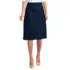 Women's Solid A-line Skirt Below The Knee, Front