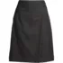 Women's Solid A-line Skirt Below The Knee, Front