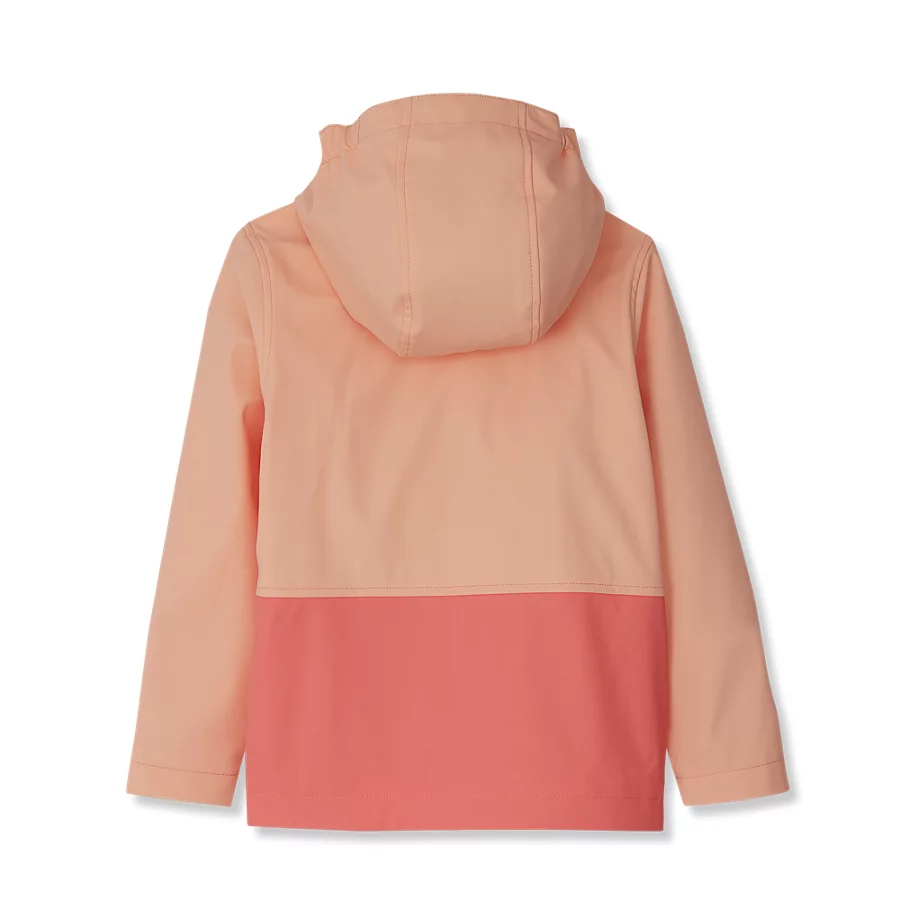 Kids' Water Resistant Hooded Slicker Rain Jacket view 2