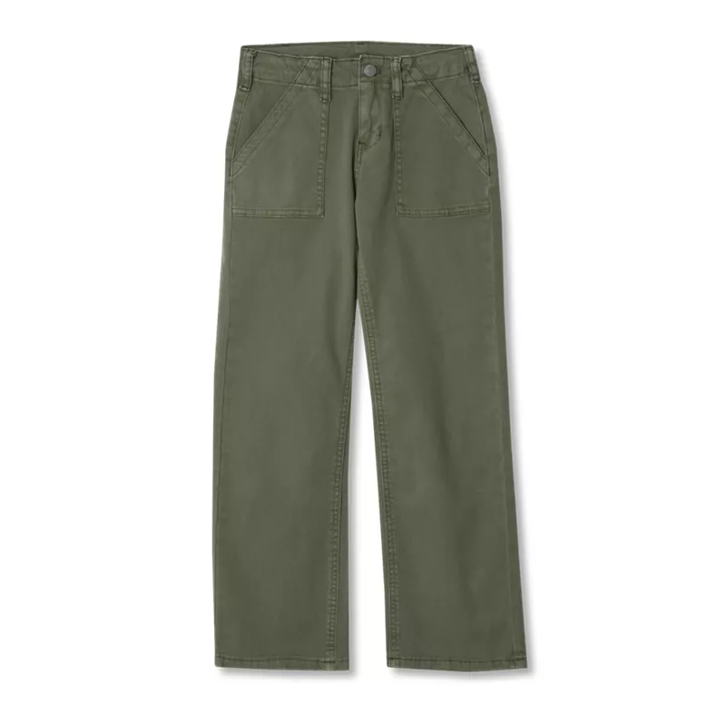 Girls Woven Utility Pants, alternative image